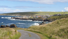 Portsoy from the road down to the old swimming pool and the path along the West Braes