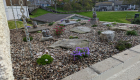 Roof top rockery garden