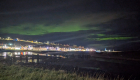 A glimpse of the Northern Lights over Lossie from Seatown